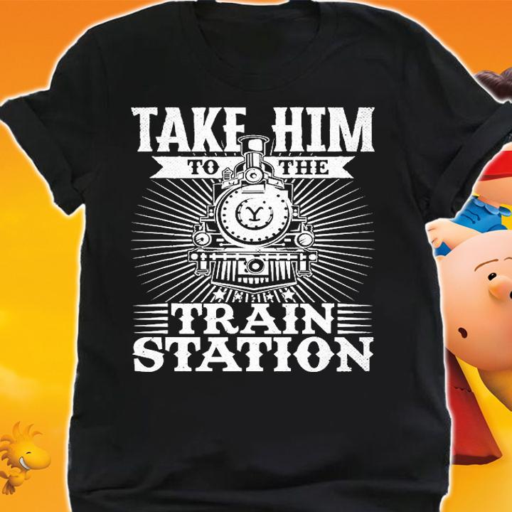 Take Him To The Train Station Vintage T-Shirt shirt