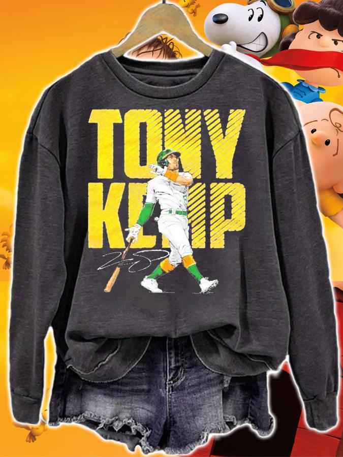 Tony Kemp Oakland Baseball signature shirt sweatshirt
