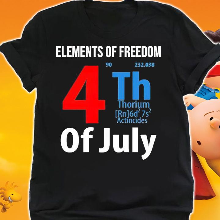 4th of July element of freedom shirt