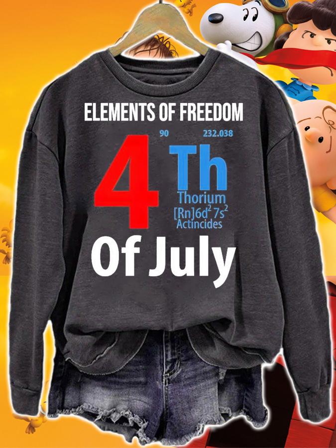 4th of July element of freedom shirt
