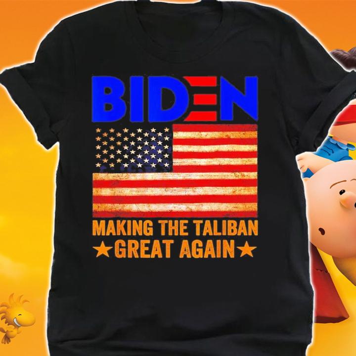 American Flag Joe Biden Making The Taliban Great Again shirt shirt