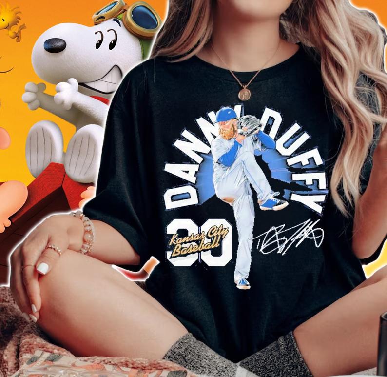 Danny Duffy Kansas City Baseball signature shirt woman shirt