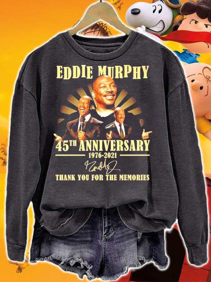 Eddie Murphy 45th anniversary 1976-2021 signature shirt sweatshirt