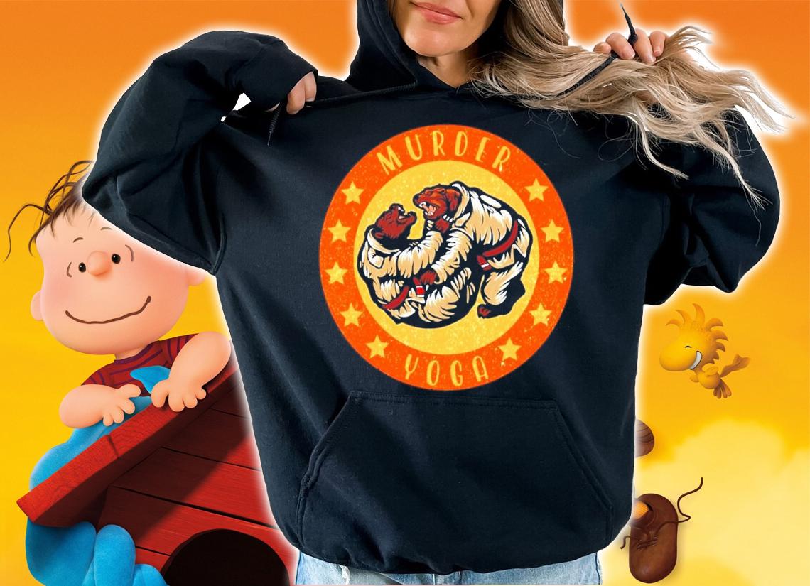 Murder Yoga bear shirt