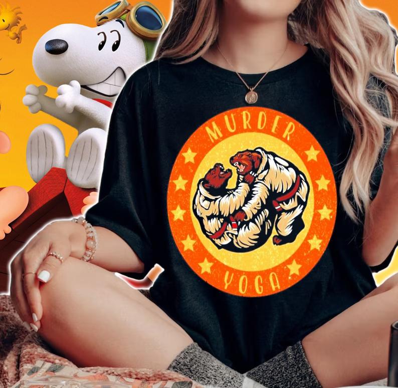 Murder Yoga bear shirt