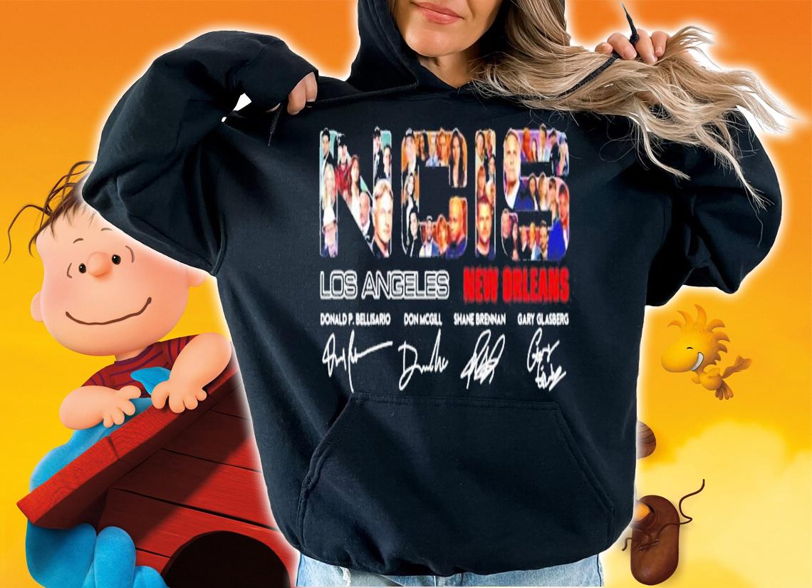 NCIS Los Angeles New Orleans signature shirt hoodie
