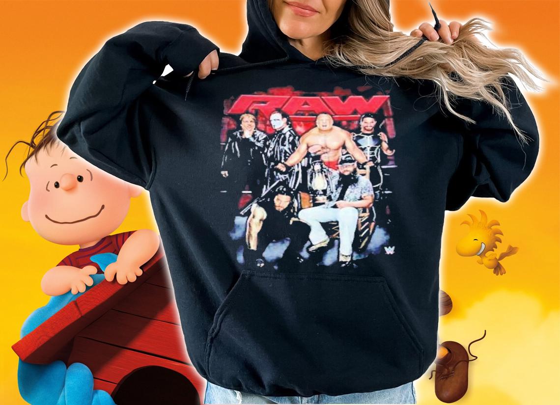 WWE Raw Brock Lesnar Wyatts and Sting shirt