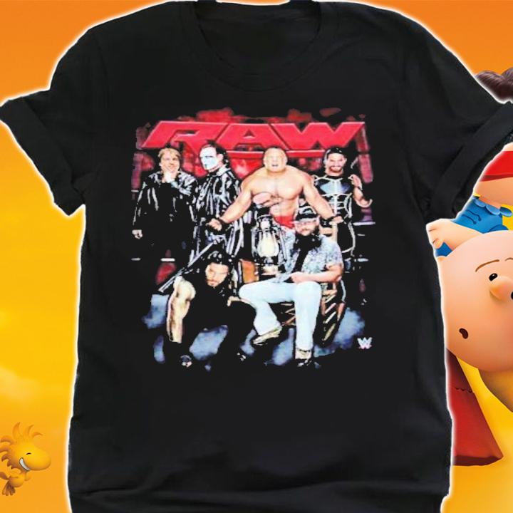 WWE Raw Brock Lesnar Wyatts and Sting shirt