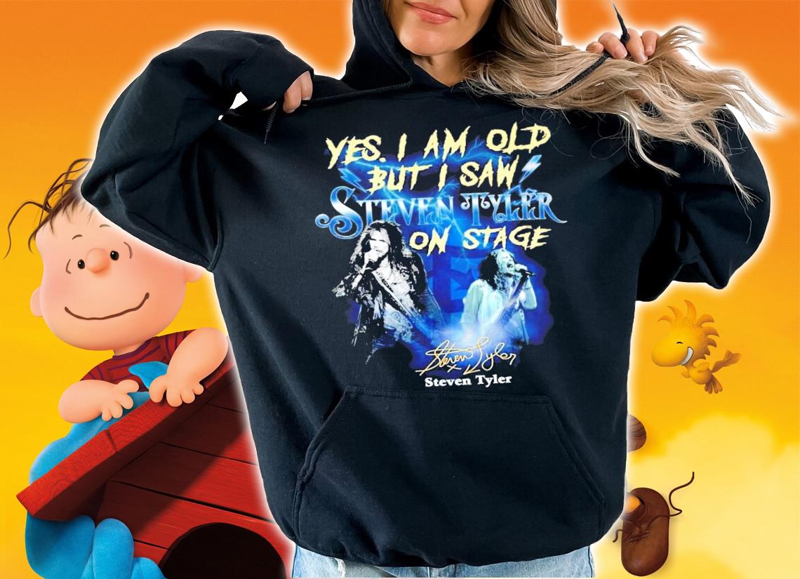 Yes I am old but I saw Steven Tyler on stage shirt