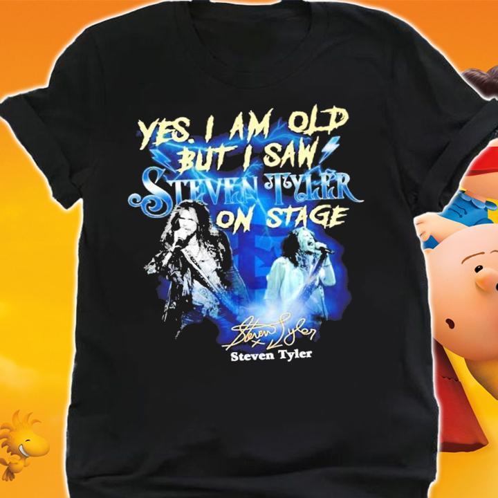 Yes I am old but I saw Steven Tyler on stage shirt