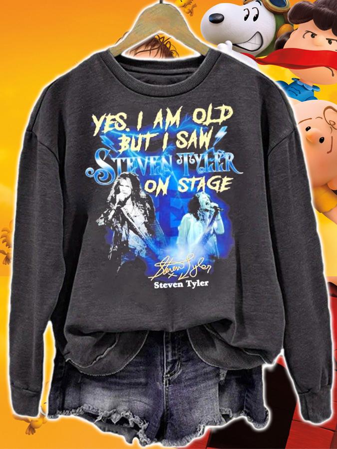 Yes I am old but I saw Steven Tyler on stage shirt