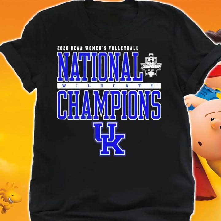 2020 NCAA women's Volleyball National Wildcats Champions UK shirt shirt