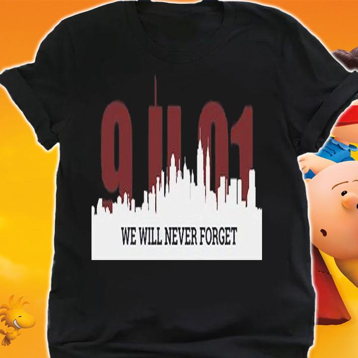 91101 september 11th We will never forget 20th anniversary shirt shirt