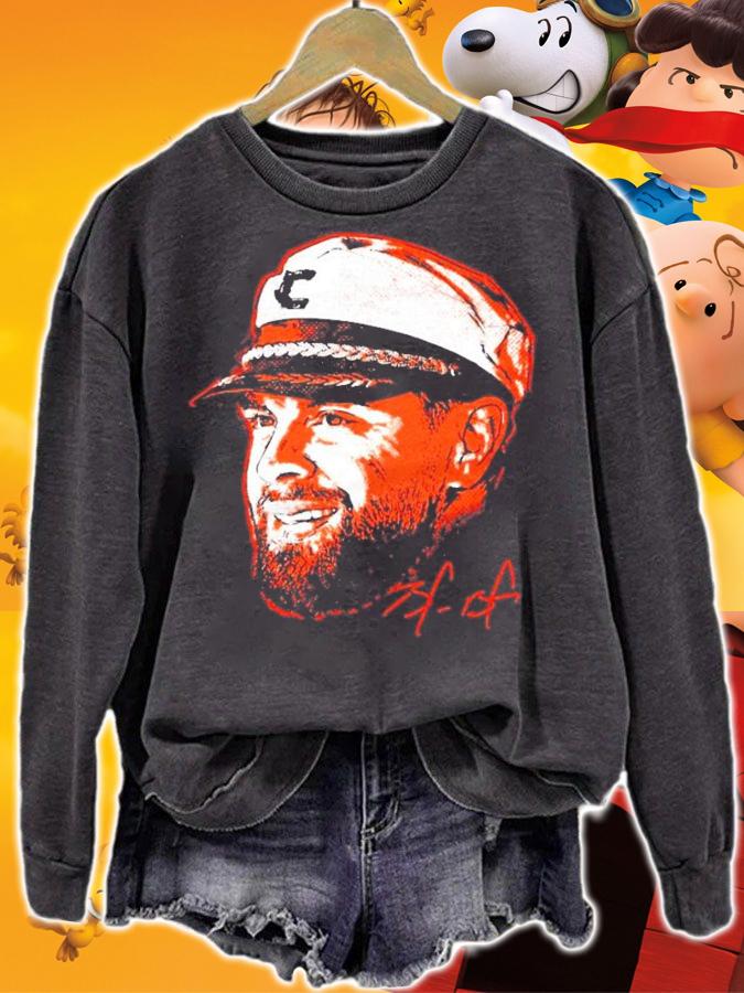 Brandon Belt Captain Hat Shirt sweatshirt