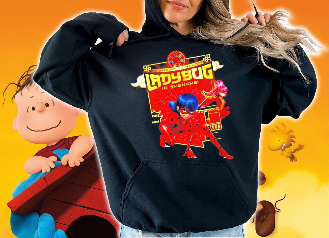 Miraculous Shanghai Ladybug and Ladydragon shirt hoodie