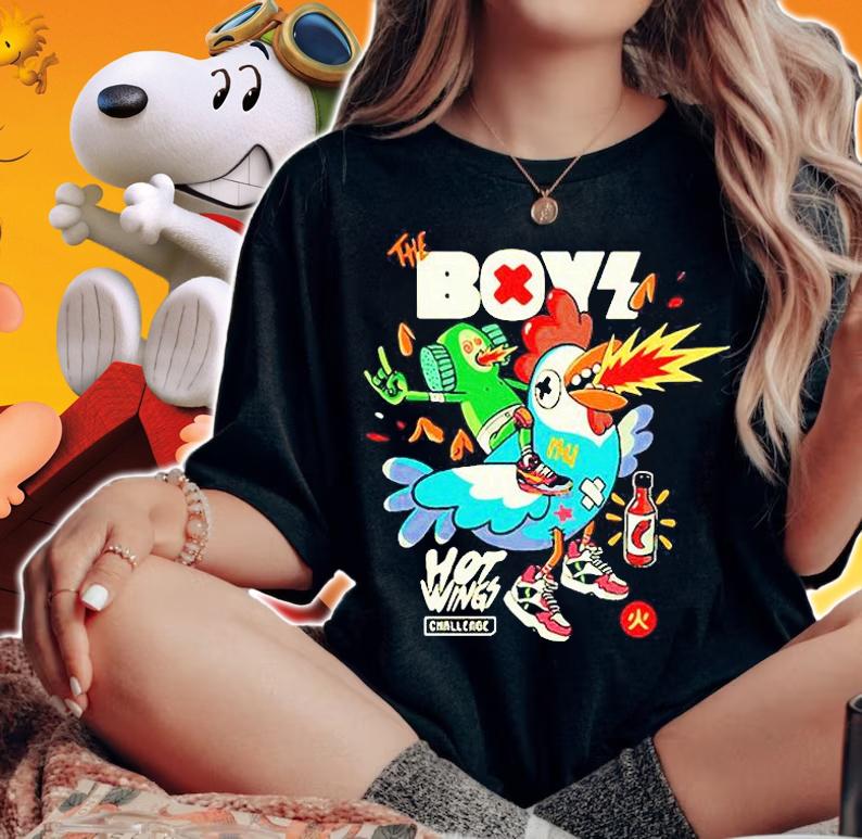 The Boys Hot Wings Youtube T-shirt