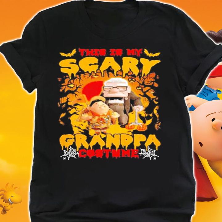 This is my scary grandpa costume Halloween shirt