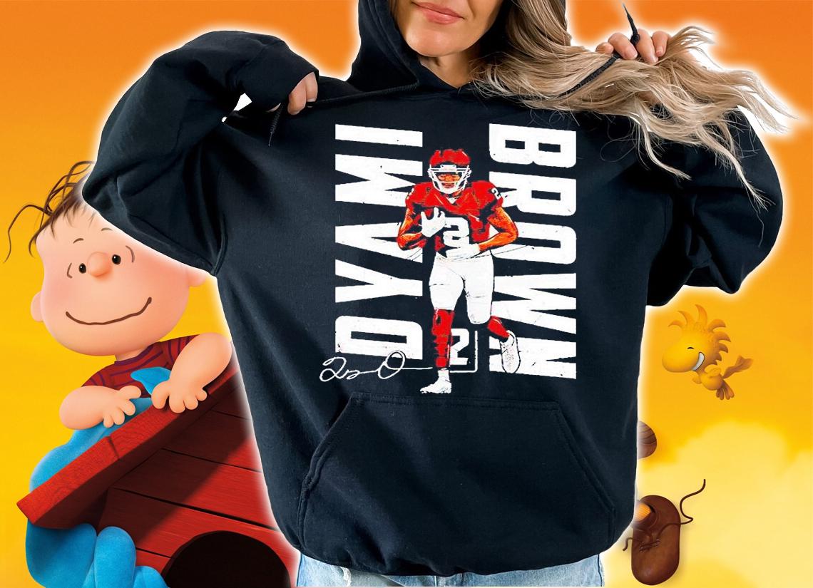 Washington Football Dyami Brown signature T-shirt