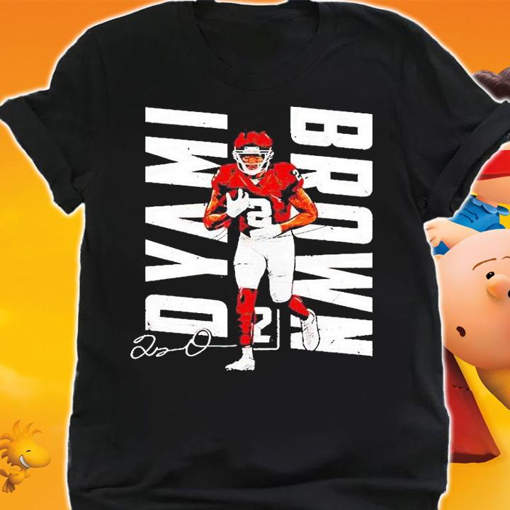 Washington Football Dyami Brown signature T-shirt