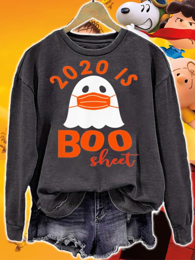 2020 Boo Sheet Halloween t-shirt sweatshirt