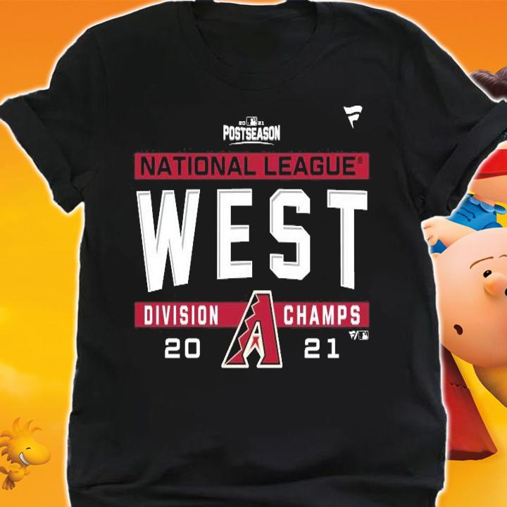 Arizona Diamondbacks National League NL West Division Champions 2021 T-Shirt