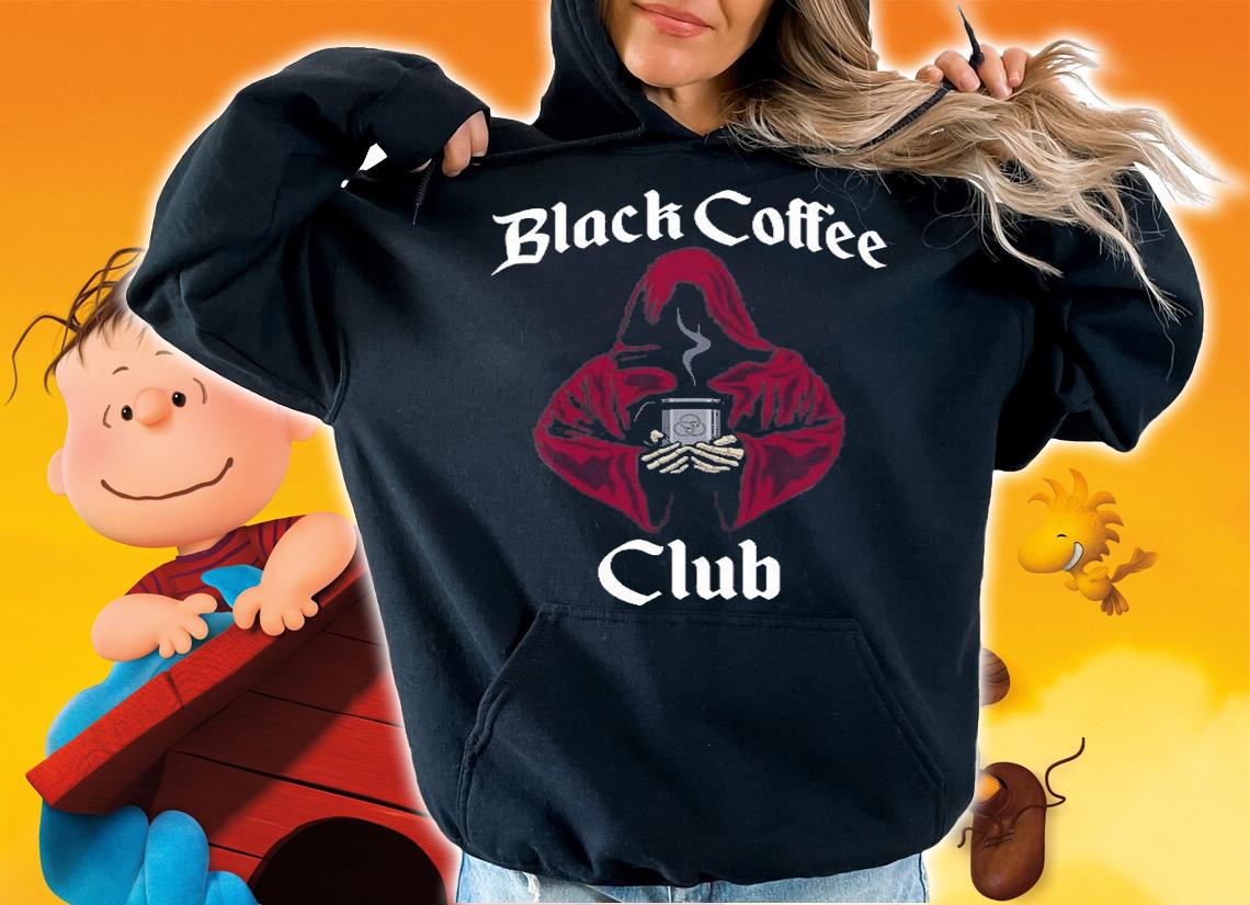 Grim Reaper Black Coffee Club shirt
