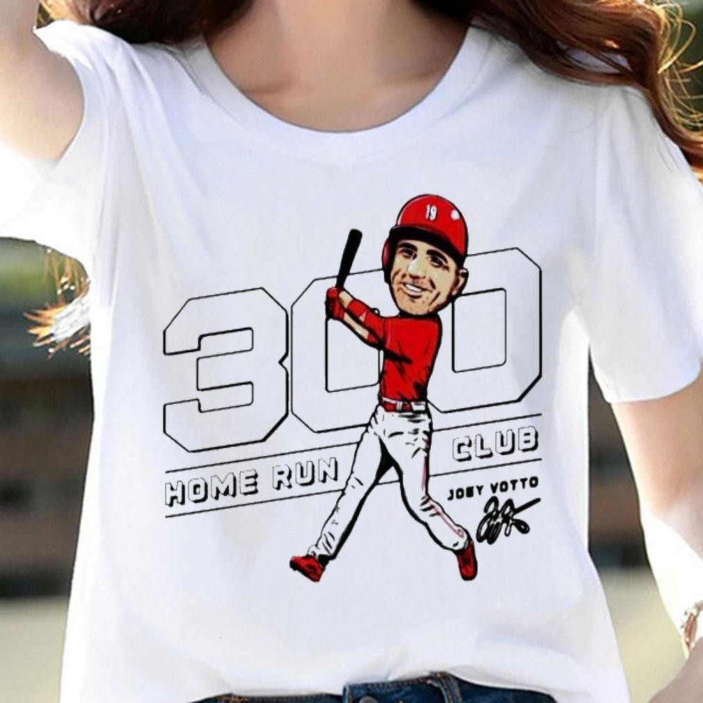 300 home run club Joey Votto signature shirt woman shirt