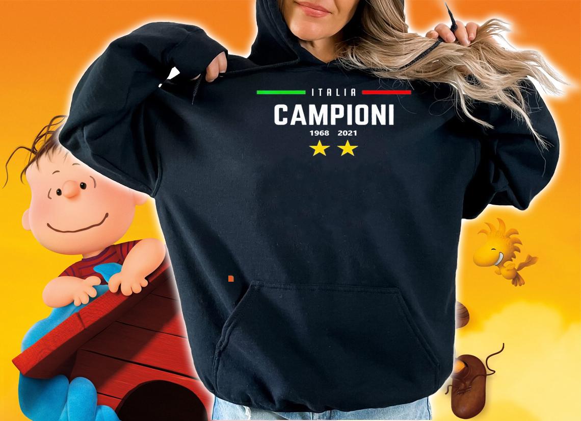 Champions Italy soccer 2021 Italia Champions football Campioni 1968 2021 shirt hoodie