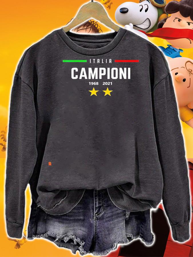 Champions Italy soccer 2021 Italia Champions football Campioni 1968 2021 shirt sweatshirt