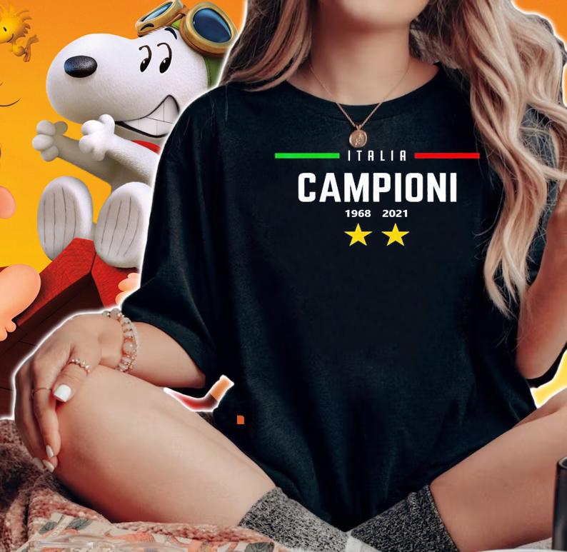 Champions Italy soccer 2021 Italia Champions football Campioni 1968 2021 shirt woman shirt