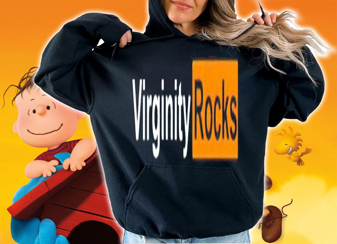 Virginity Rocks T-shirt hoodie