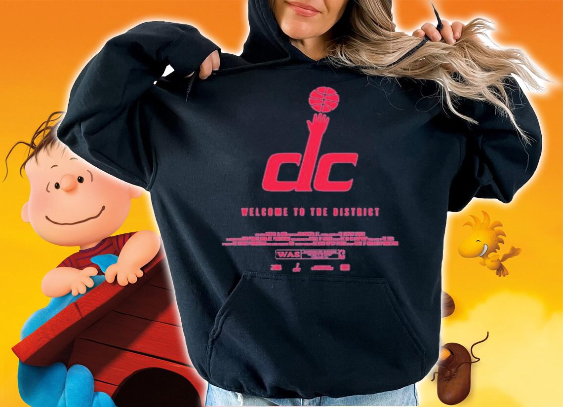 Washington Wizards Welcome to the district shirt hoodie