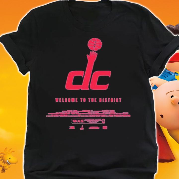 Washington Wizards Welcome to the district shirt shirt