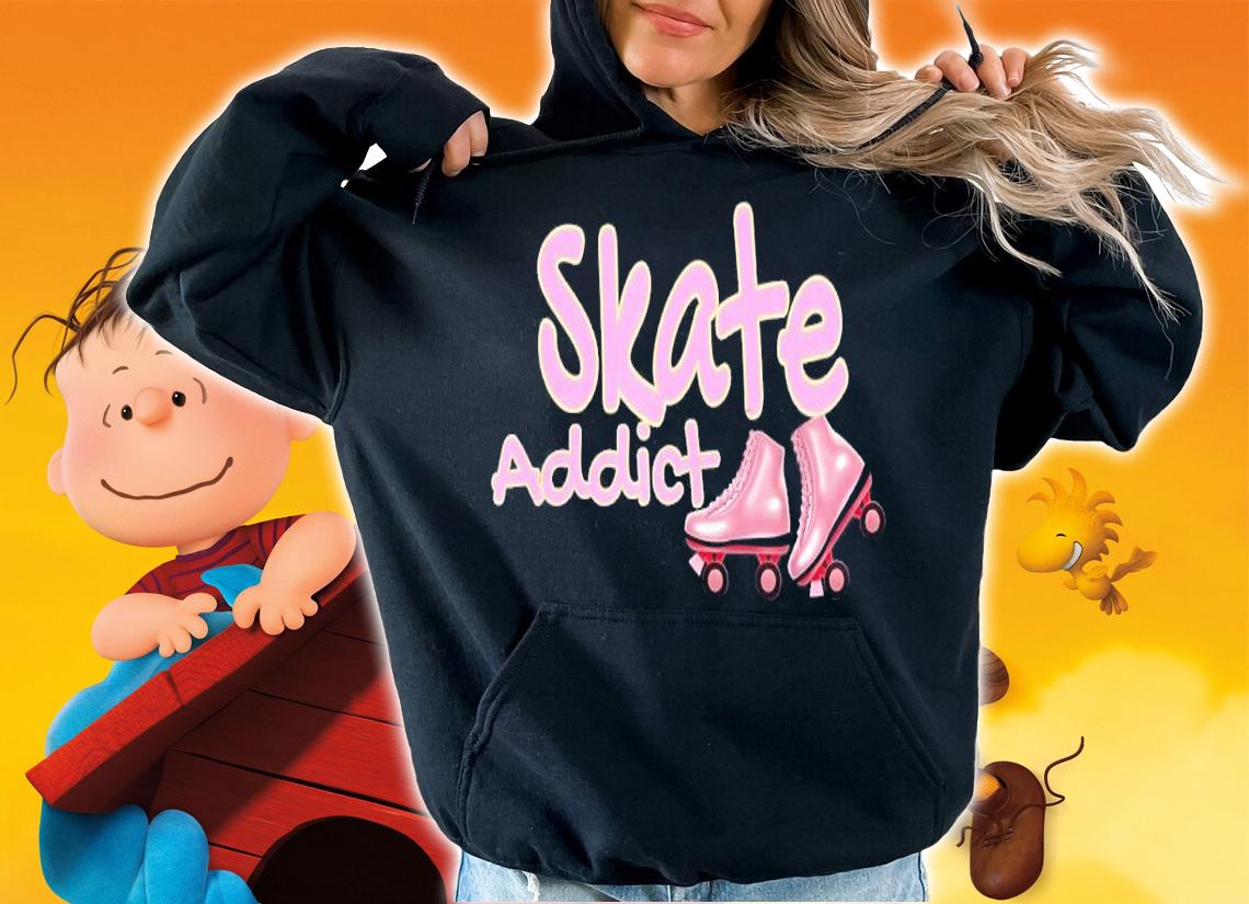 Skate Addict Roller Skating Is Fun T-Shirt