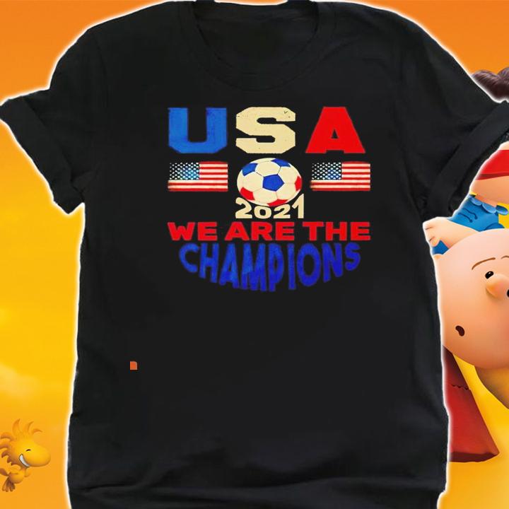 USA soccer we are the Champions Concacaf Gold Cup 2021 vintage shirt shirt