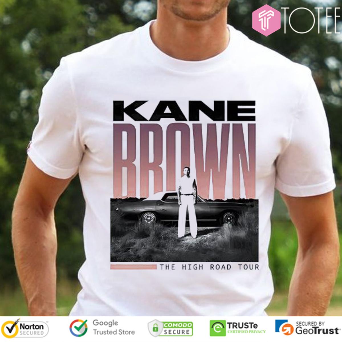 Kane Brown The High Road Tour 2024 Official Concert T-Shirt