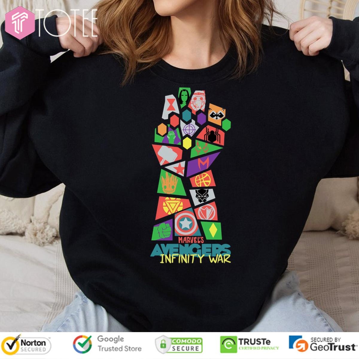 Infinity Gauntlet Marvels Avengers Infinity War Sweatshirt