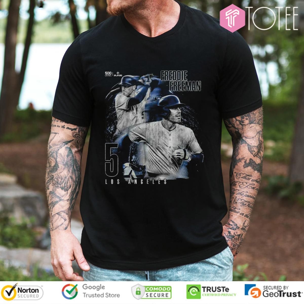Freddie Freeman Los Angeles Dodgers Baseball Graphic T-shirt