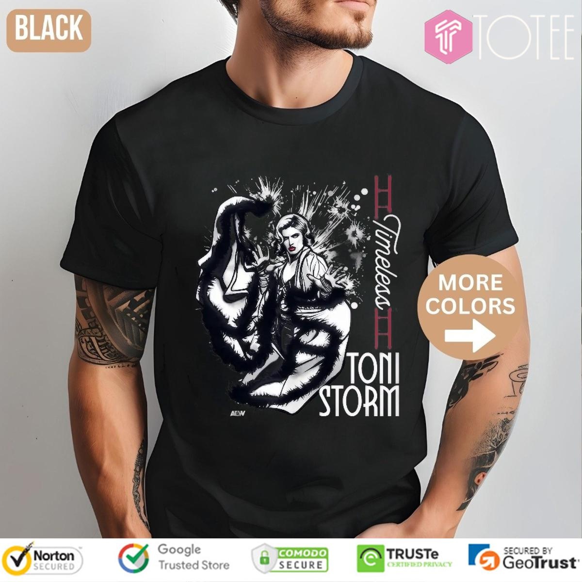 Toni Storm Series Aew Graphic T-shirt